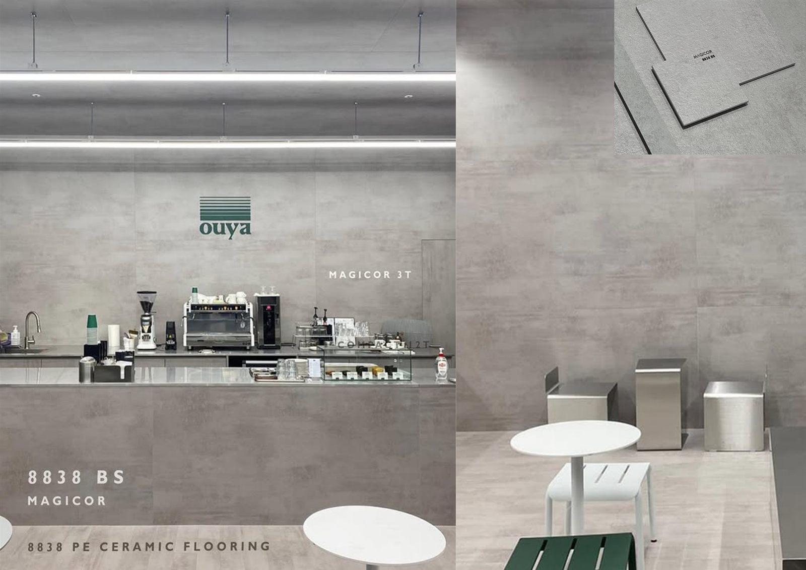 8838 BS · MAGICOR 3T · Ceramic Flooring