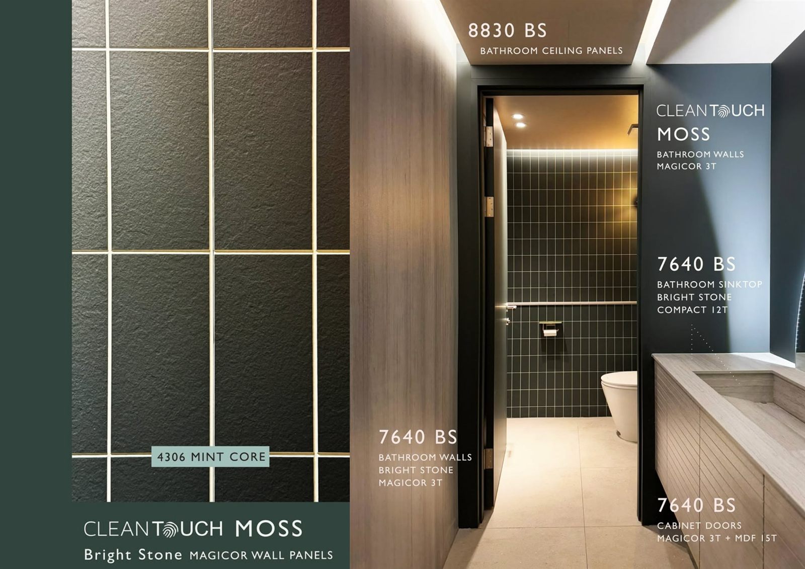 CleanTouch Moss · 7640 BS · 8830 BS
